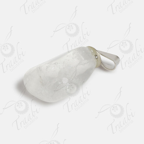 Pendiente de piedra Cuarzo Cristalino paquete de 25 piezas