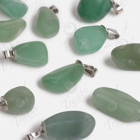 Pendiente de piedra Jade paquete de 25 piezas