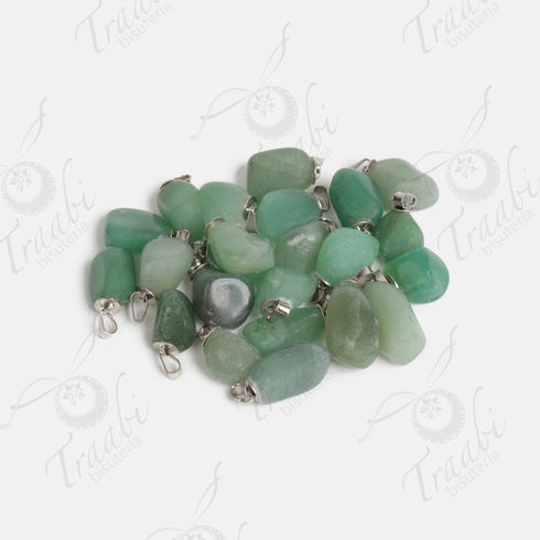 Pendiente de piedra Jade paquete de 25 piezas