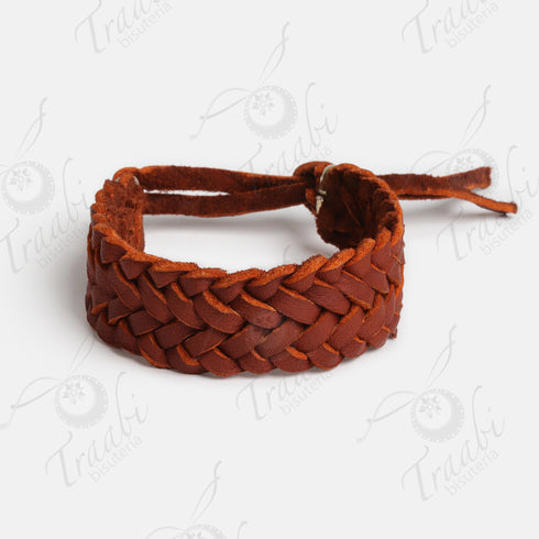 Pulsera de gamuza