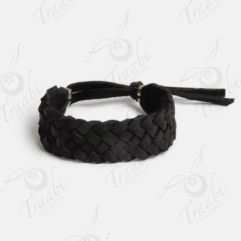 Pulsera de gamuza