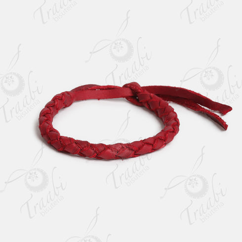 Pulsera de gamuza