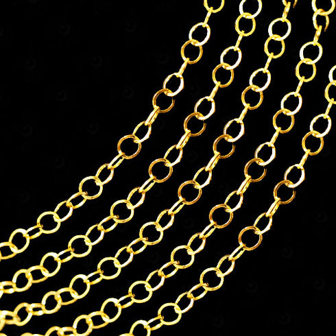 Cadena de acero 50m por rollo modelo n°1