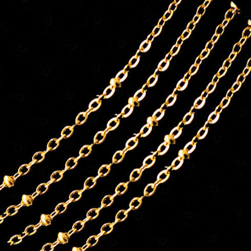 Cadena de acero 50m por rollo modelo n°2