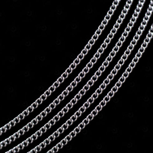 Cadena de acero 50m por rollo modelo n°15