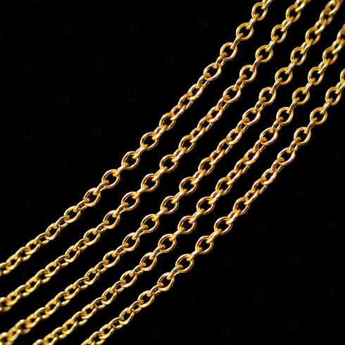 Cadena de acero 50m por rollo modelo n°17