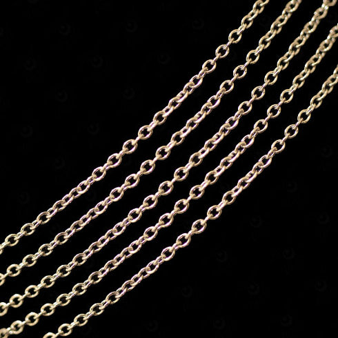 Cadena de acero 50m por rollo modelo n°18