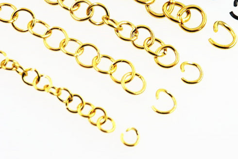 Cadena de acero 100m por rollo