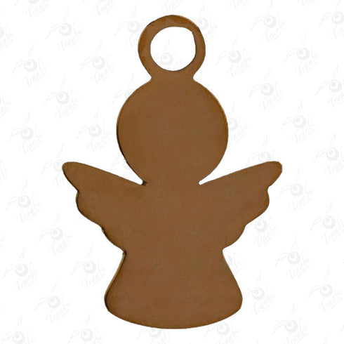 Dije de acero de Ángel 10 unidades por pieza