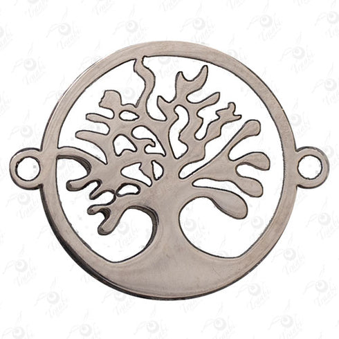 Dije de acero de árbol 10 unidades por pieza modelo n°1