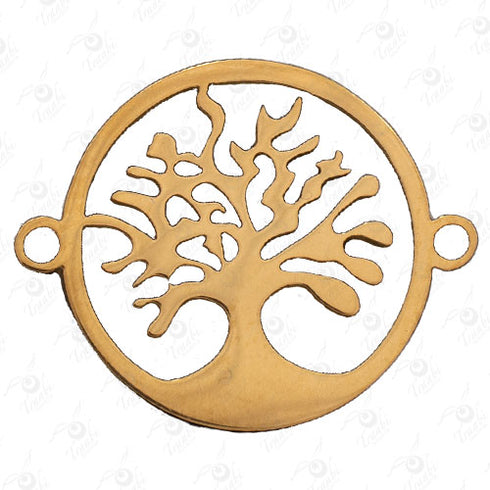 Dije de acero de árbol 10 unidades por pieza modelo n°1