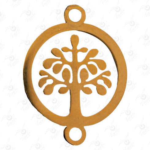 Dije de acero de árbol 10 unidades por pieza modelo n°2