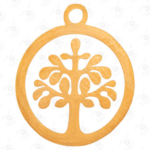 Dije de acero de árbol 10 unidades por pieza modelo n°3