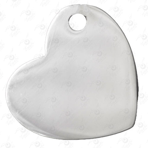 Dije de acero de corazón 10 unidades por pieza modelo n°9