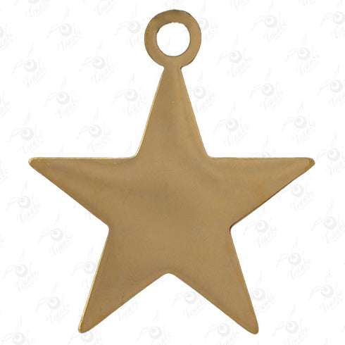 Dije de acero de estrella 10 unidades por pieza modelo n°3