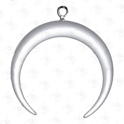 Dije de acero de luna 10 unidades por pieza