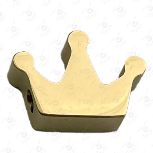 Dije de acero de corona 10 unidades por pieza modelo n°2