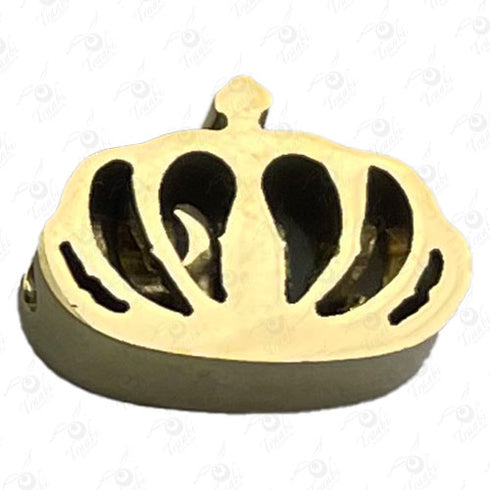 Dije de acero de corona 10 unidades por pieza modelo n°3