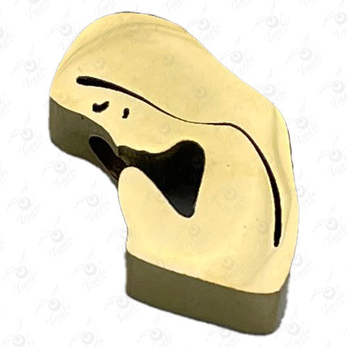 Dije de acero de virgen 10 unidades por pieza