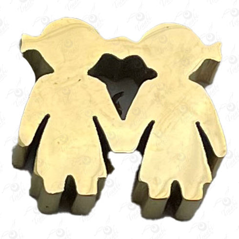 Dije de acero de niños 10 unidades por pieza