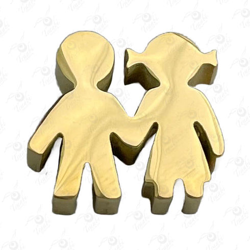 Dije de acero de niños 10 unidades por pieza