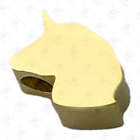 Dije de acero de caballo 10 unidades por pieza modelo n°1