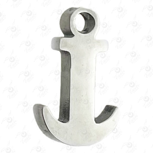 Dije de acero de ancla 10 unidades por pieza