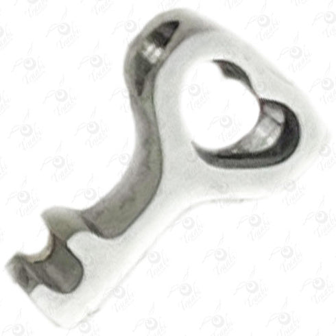 Dije de acero de llave 10 unidades por pieza