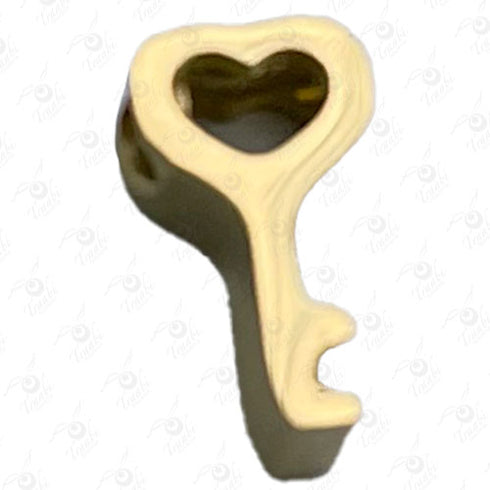 Dije de acero de llave 10 unidades por pieza