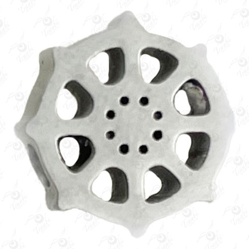 Dije de acero de timón 10 unidades por pieza modelo n°3