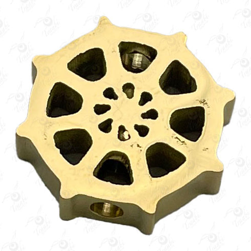 Dije de acero de timón 10 unidades por pieza modelo n°3