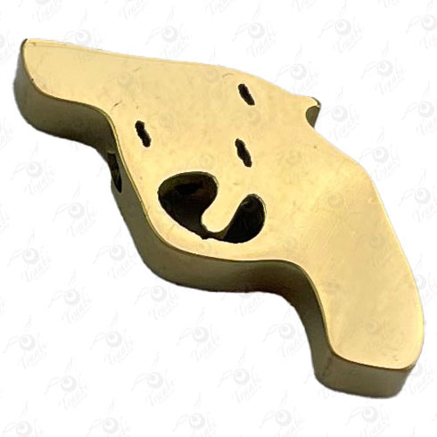 Dije de acero de pistola 10 unidades por pieza