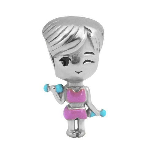 Pendentif en acier modèle n° 240711005 1 pièce