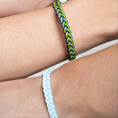 World Team Edition Fabric Bracelet BRAID (Pack of one dozen)