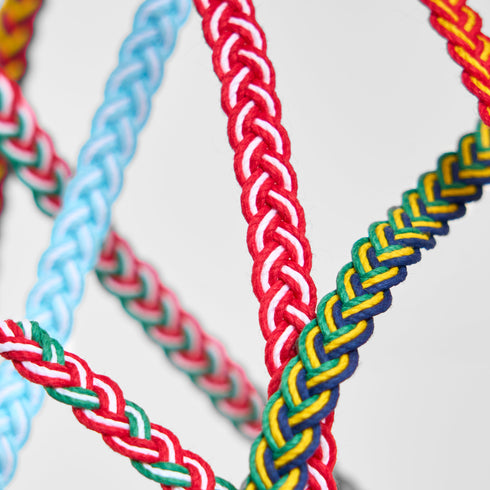World Team Edition Fabric Bracelet BRAID (Pack of one dozen)