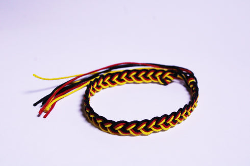 World Team Edition Fabric Bracelet BRAID (Pack of one dozen)