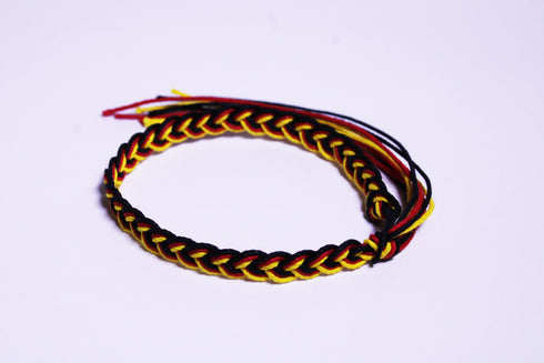 World Team Edition Fabric Bracelet BRAID (Pack of one dozen)