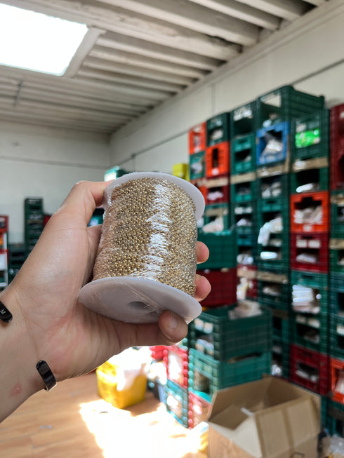 Cadena de acero 50m por rollo modelo n°23