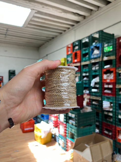 Cadena de acero 50m por rollo modelo n°23