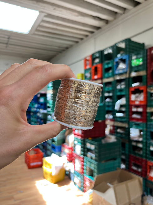 Cadena de acero 50m por rollo modelo n°5