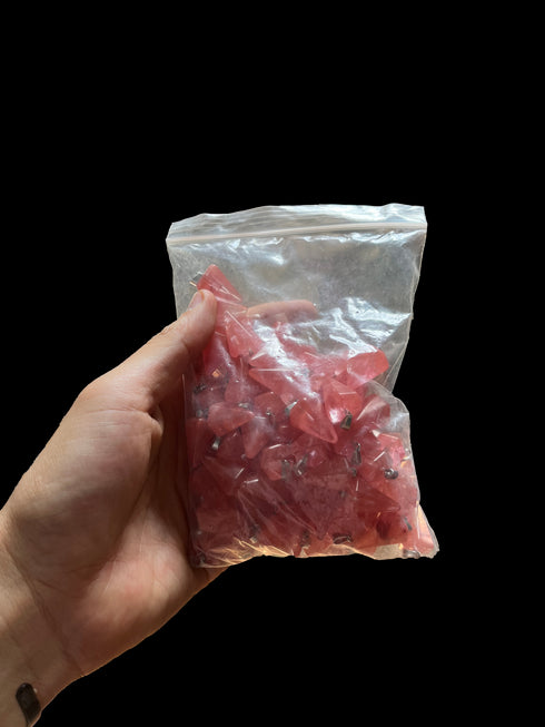 DIJE DE VIDRIO de PENDULO 100u / pza