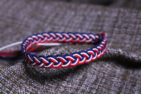 World Team Edition Fabric Bracelet BRAID (Pack of one dozen)
