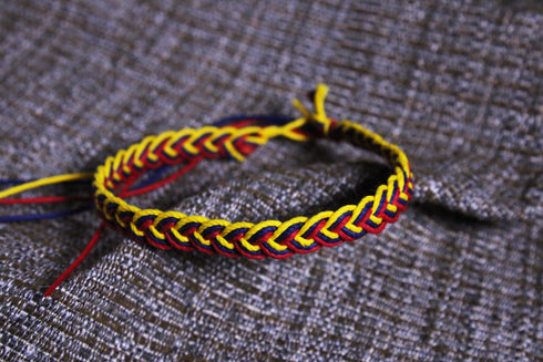 World Team Edition Fabric Bracelet BRAID (Pack of one dozen)