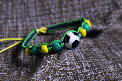 World Team Edition Fabric Bracelet BRAID (Pack of one dozen)