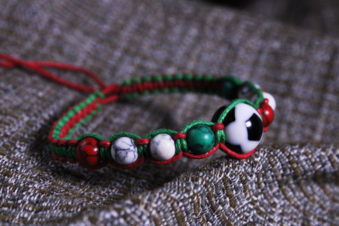 World Team Edition Fabric Bracelet BRAID (Pack of one dozen)