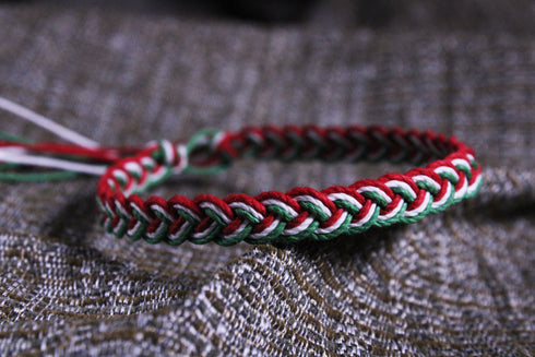 World Team Edition Fabric Bracelet BRAID (Pack of one dozen)