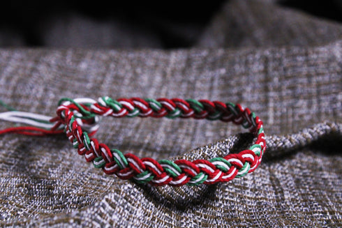 World Team Edition Fabric Bracelet BRAID (Pack of one dozen)