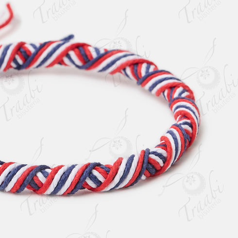 World Team Edition Fabric ROUND Wristband (Pack of one dozen)