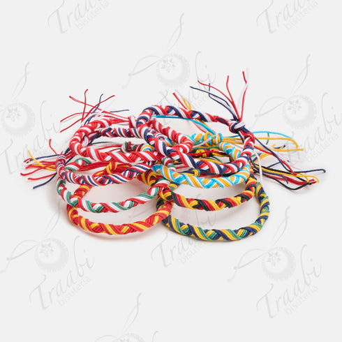 World Team Edition Fabric ROUND Wristband (Pack of one dozen)