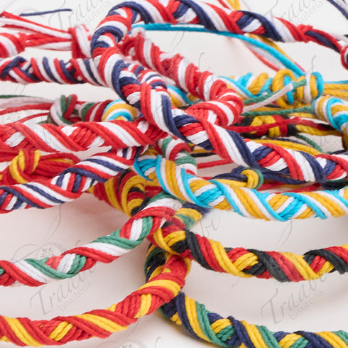 World Team Edition Fabric ROUND Wristband (Pack of one dozen)